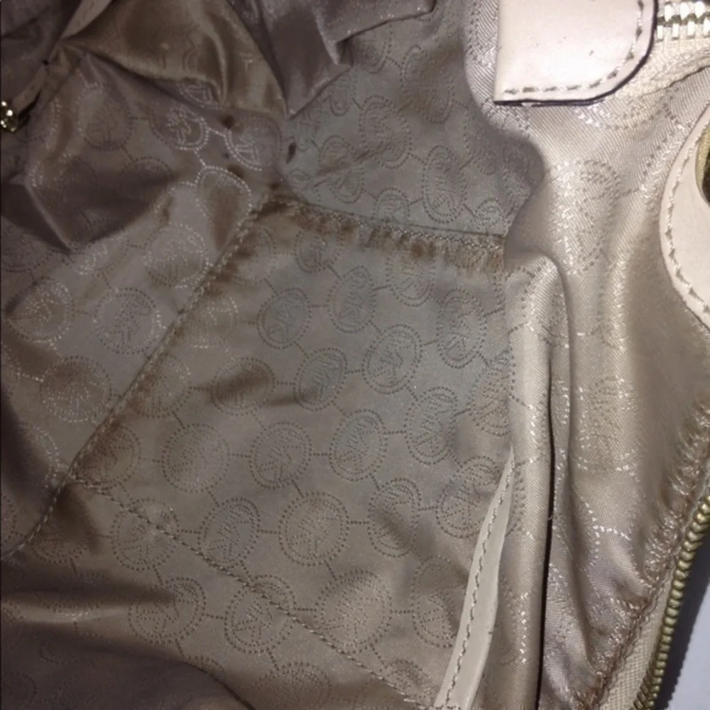 Michael Kors signature mk two way shoulder bag